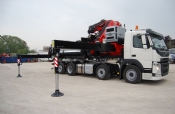 VOLVO FM 82F R3 8X2 IMPIANTO SCARRABILE BPM + FASSI F1100RA.2.28 A FUNZIONAMENTO AUTONOMO con PLC